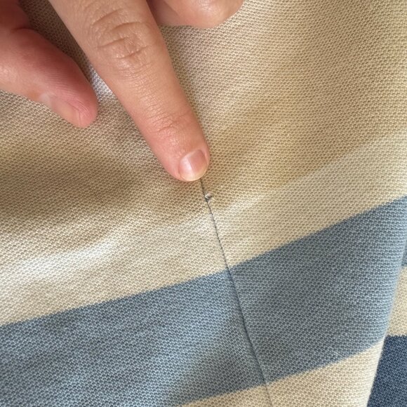 Covington Striped Collared Neck Tank Top - Picture 6 of 6